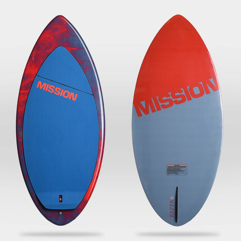 Mission Kappa skim style wakesurf board