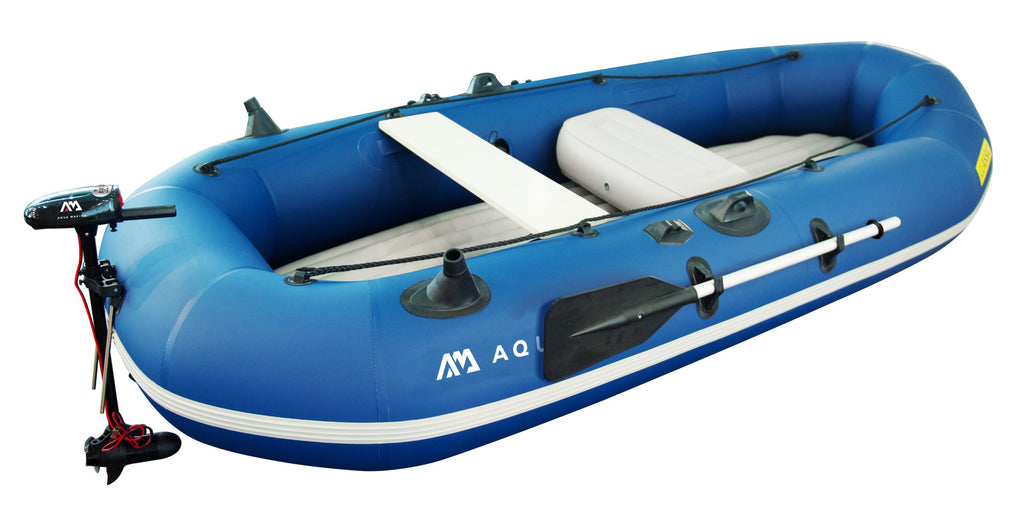 Aqua Marina Classic Fishing & Sport Boat - Gas Mount / Electric Mount –