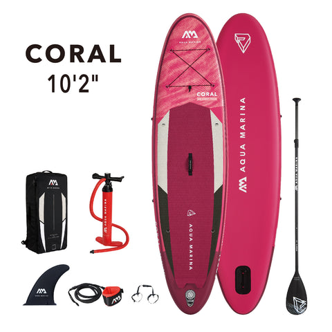 Aqua Marina Coral Advanced All Around 10'2" Inflatable SUP