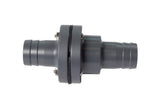 FatSac Fitting W753 1 inch barbed in-line check valve
