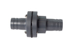 FatSac Fitting W755 1 1/8 inch barbed in-line check valve