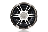 Fusion Signature Series 3, 8.8" 330-Watt Sports Chr/Wht Marine Speakers with CRGBW